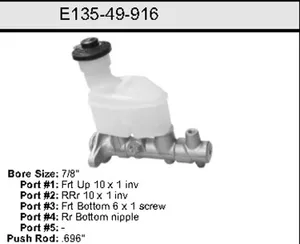 Bendix MASTER CYLINDER 447384 