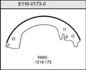 Bendix BRAKE SHOE 446680 
