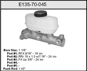 Bendix MASTER CYLINDER 446796 