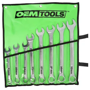 Great Neck Saw 8 Pc Metric Jumbo Combination Wrench Set 21mm... 1982016 