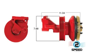 Kit Masters Reman Fan Clutch 3019372 