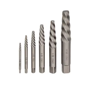 Great Neck Saw 6 Pc Spiral Extractor and Drill Bit 1985697 