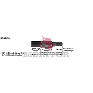 Meritor Stud-L.H. 2743979 