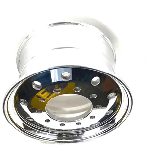 Accuride Duplex 22.5x12.25 10 HH Extra Polish Aluminum Wheel 258660 