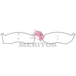 Meritor DISC PAD 1099654 