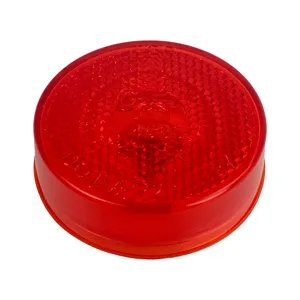 Grote Clr/Mkr Lamp - Clr/Mkr Lmp,2.5,Red,Sld,W/Class A Rflct 214004 