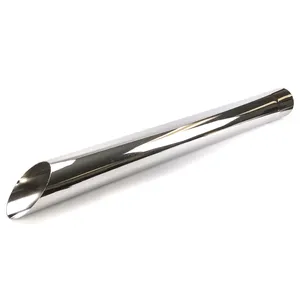 Heavy Duty Manufacturing Stack Pipe I.D. End - Chrome Angle Cut 351228 