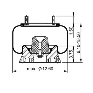 ContiTech Air Spring / 1R12-422 6854868 