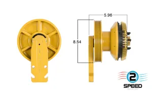 Kit Masters Reman Fan Clutch 3021051 