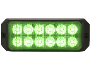 Buyers Products STBD LIGHT STROBE 5in 12 LED GREEN 1575022 