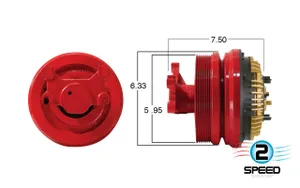 Kit Masters Reman Fan Clutch 3021271 