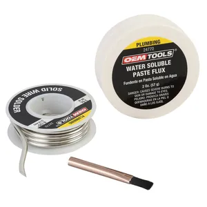 Great Neck Saw Plumbing Solder Pack Solid Wire Solder w Paste... 1982234 