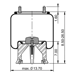 ContiTech Air Spring / 1R14-201 6854600 
