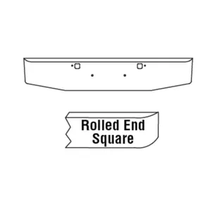 Armada Bumper W/O Fog Lamp Holes 3808124 