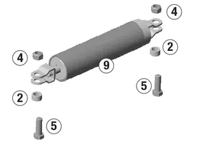 Fontaine SLIDE CYLINDER KIT- NWB 367890 