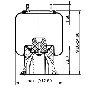 ContiTech Air Spring / 1R12-142 6854506 