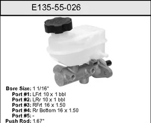 Bendix MASTER CYLINDER 445458 