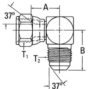 Eaton Adaptr Whd 90D 6M Sae37 2155906 