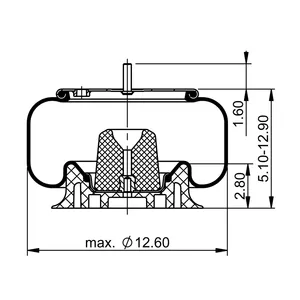 ContiTech Air Spring / 9 10-10 P 331 C 6855958 
