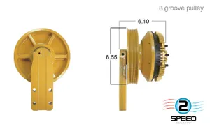 Kit Masters Reman Fan Clutch 3022801 