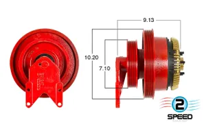 Kit Masters Reman Fan Clutch 3021237 