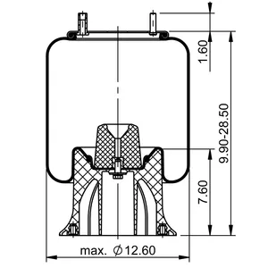 ContiTech Air Spring / 1R12-256 6856016 