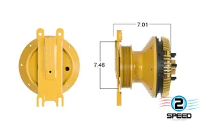 Kit Masters Reman Fan Clutch 3020543 