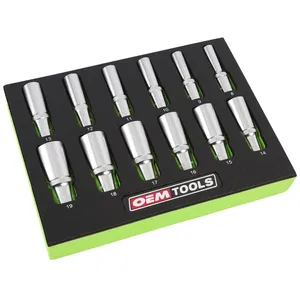 Great Neck Saw 12 PIECE 3 8 DR SOCKET SET IN EVA TRAY 1986032 