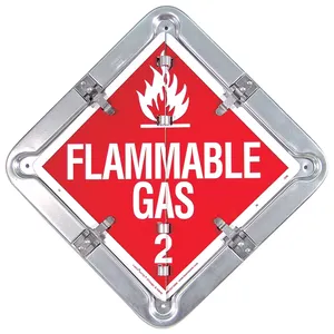 SafeTruck by Ms. Carita STANDARD 8 PLACARD - SPLIT FRAME 362882 