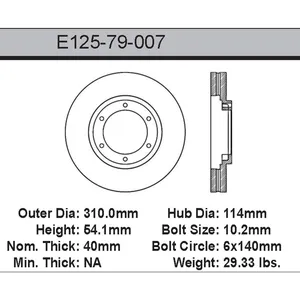 Bendix ROTOR 454260 
