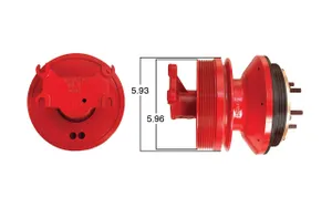 Kit Masters Reman Fan Clutch 3021532 