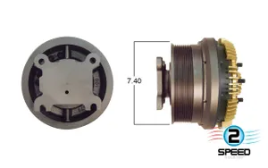 Kit Masters Reman Fan Clutch 3020517 