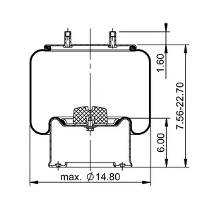 ContiTech Air Spring / 1R14-232 6856066 