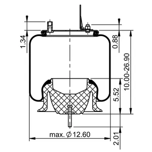 ContiTech Air Spring / 1R12-507 6855878 