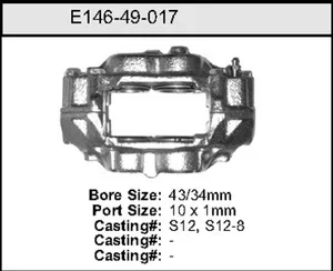 Bendix EXC CALIPER 456068 
