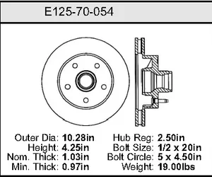 Bendix ROTOR 461190 