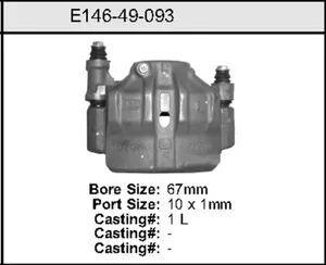 Bendix EXC CALIPER 443686 