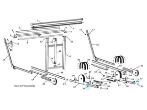 Donovan RACK CYL MNT 1400389 