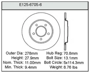 Bendix ROTOR 458692 