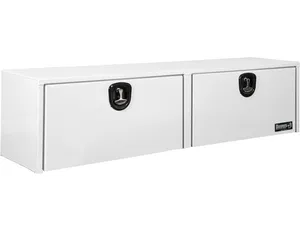 Buyers Products TOOLBOX WHT SMTH ALUM TOPSIDER 18X16X72 1574338 