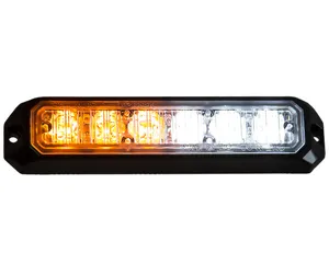 Buyers Products LIGHT STROBE 5in 6 LED AMBER CLEAR 1574820 