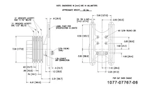 Kit Masters FAN HUB ASSEMBLY 416839 