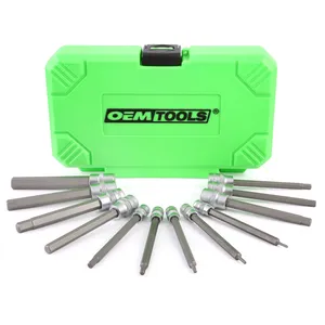 Great Neck Saw 12 Piece Metric Extra Long Hex Bit Socket Set 1982488 