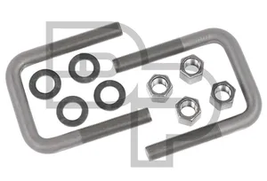 Dayton Single U-Bolt w/Washer & Nuts 227158 