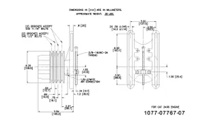 Kit Masters FAN HUB ASSY 3001069 