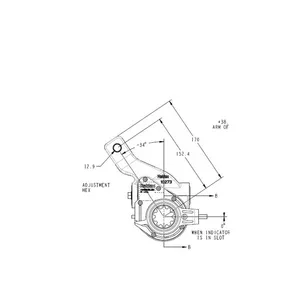 Haldex Automatic Brake Adjuster Kit Transit Aa1 With Hardware 2116740 