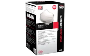 SAS Safety Corp R95 Particulate Respirator - 20PK 4946502 