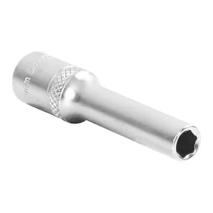 Great Neck Saw 1/4 Drive Socket Deep 6 Pt 5MM 1984588 