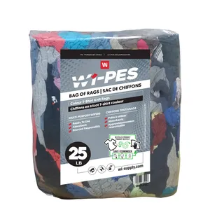 Wipeco Bag of Rags 25lb Multi-Purpose 3671502 