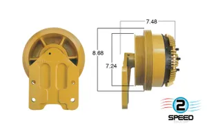 Kit Masters Reman Fan Clutch 3021920 